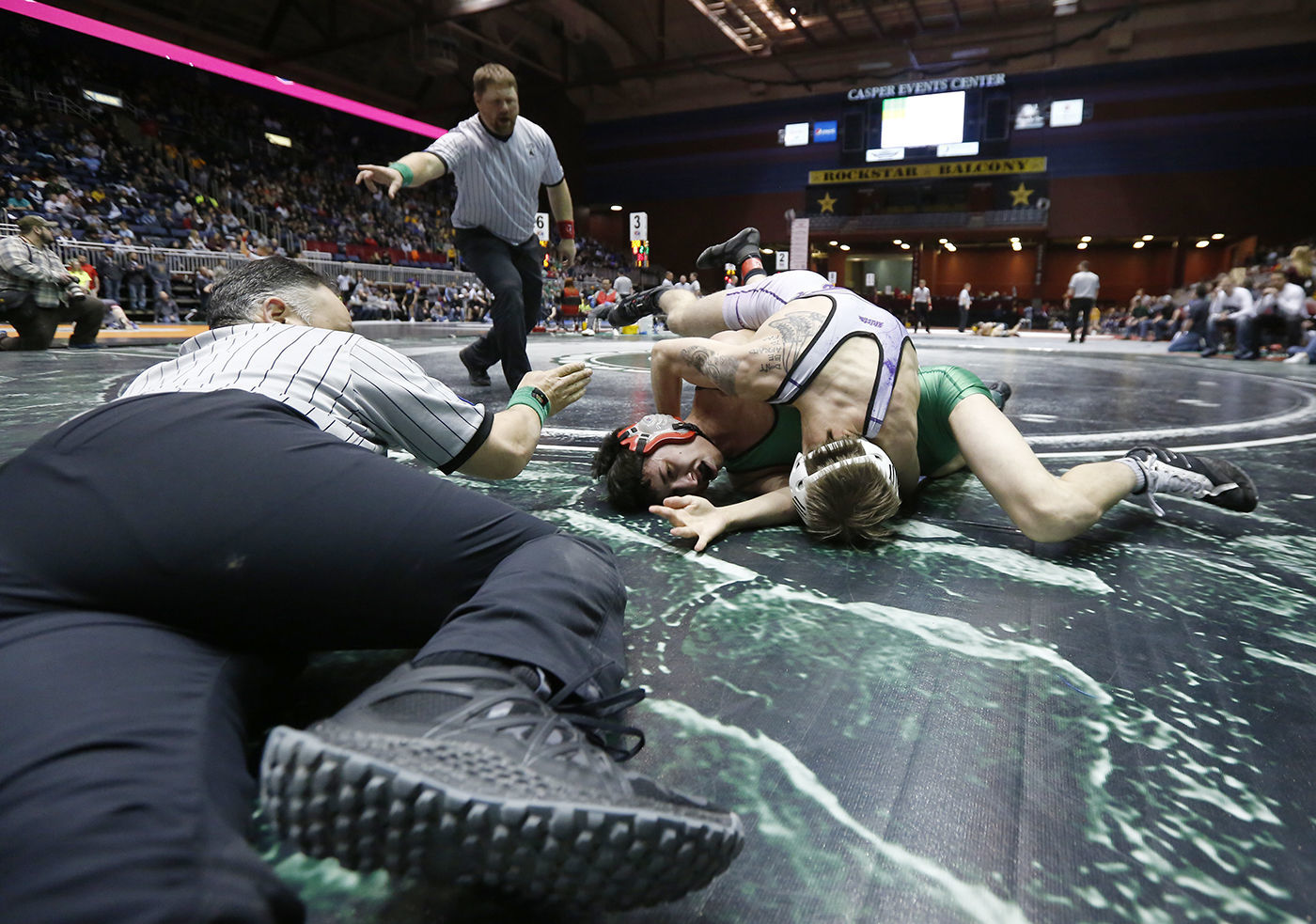 State Wrestling Semi Finals